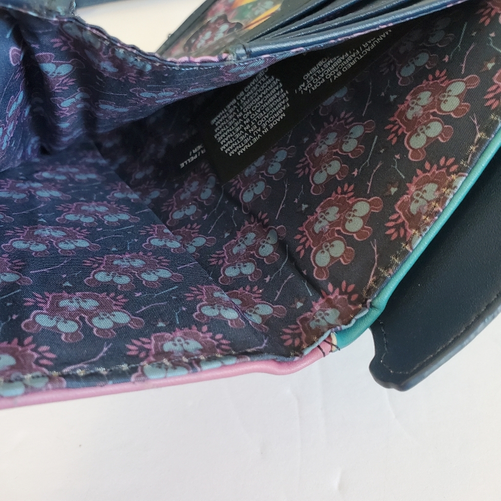 Loungfly BRAVE Princess Castle Crossbody Bag And Matching Wallet NWOT - Picture 14 of 16